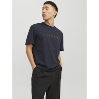 JACK & JONES voľné modré tričko JACK & JONES voľné modré tričko