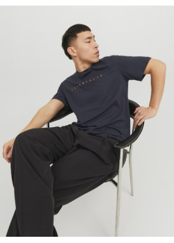 JACK & JONES voľné modré tričko