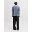 JACK & JONES voľné svetlomodré tričko JACK & JONES voľné svetlomodré tričko