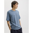 JACK & JONES voľné svetlomodré tričko JACK & JONES voľné svetlomodré tričko