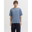 JACK & JONES voľné svetlomodré tričko JACK & JONES voľné svetlomodré tričko