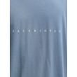 JACK & JONES voľné svetlomodré tričko JACK & JONES voľné svetlomodré tričko