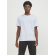 JACK & JONES basic tričko biele s detailom loga JACK & JONES basic tričko biele s detailom loga
