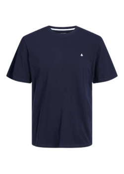 JACK & JONES tričko Regular Fit modré s logom