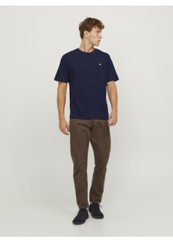 JACK & JONES tričko Regular Fit modré s logom