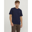 JACK & JONES tričko Regular Fit modré s logom JACK & JONES tričko Regular Fit modré s logom