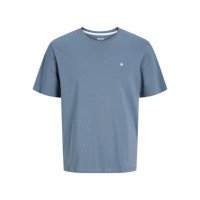 JACK & JONES tričko Regular Fit svetlomodré s logom JACK & JONES tričko Regular Fit svetlomodré s logom