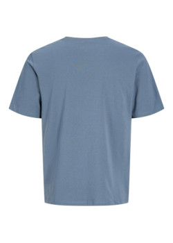 JACK & JONES tričko Regular Fit svetlomodré s logom