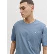 JACK & JONES tričko Regular Fit svetlomodré s logom JACK & JONES tričko Regular Fit svetlomodré s logom