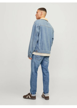 JACK & JONES pánske rifle Reg Fit modré