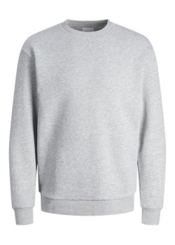 JACK & JONES pánska mikina voľná sivá
