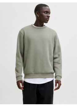 JACK & JONES pánska mikina voľná zelená