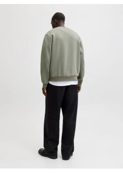 JACK & JONES pánska mikina voľná zelená