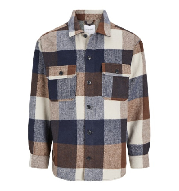 JACK & JONES pánska vrchná košeľa Relaxed Fit károvaná JACK & JONES pánska vrchná košeľa Relaxed Fit károvaná