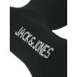 JACK & JONES vysoké ponožky 3-balenie čierne JACK & JONES vysoké ponožky 3-balenie čierne