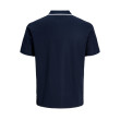 JACK & JONES polo tričko tmavo-modré s výšivkou