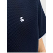 JACK & JONES polo tričko tmavo-modré s výšivkou