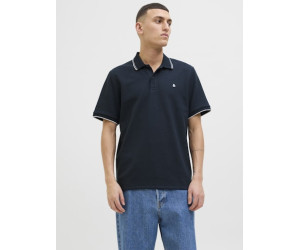 JACK & JONES polo tričko modré s výšivkou JACK & JONES polo tričko modré s výšivkou