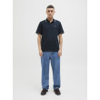 JACK & JONES polo tričko modré s výšivkou JACK & JONES polo tričko modré s výšivkou
