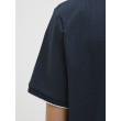JACK & JONES polo tričko modré s výšivkou JACK & JONES polo tričko modré s výšivkou