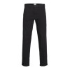 JACK & JONES pánske nohavice voľného strihu Chino čierne JACK & JONES pánske nohavice voľného strihu Chino čierne