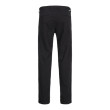 JACK & JONES pánske nohavice voľného strihu Chino čierne JACK & JONES pánske nohavice voľného strihu Chino čierne