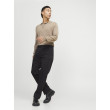JACK & JONES pánske nohavice voľného strihu Chino čierne JACK & JONES pánske nohavice voľného strihu Chino čierne