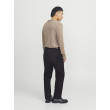 JACK & JONES pánske nohavice voľného strihu Chino čierne JACK & JONES pánske nohavice voľného strihu Chino čierne