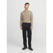 JACK & JONES pánske nohavice voľného strihu Chino čierne JACK & JONES pánske nohavice voľného strihu Chino čierne