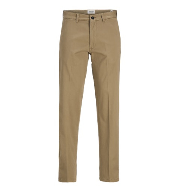 JACK & JONES pánske nohavice voľného strihu Chino hnedé JACK & JONES pánske nohavice voľného strihu Chino hnedé