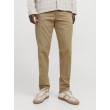 JACK & JONES pánske nohavice voľného strihu Chino hnedé JACK & JONES pánske nohavice voľného strihu Chino hnedé