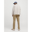 JACK & JONES pánske nohavice voľného strihu Chino hnedé JACK & JONES pánske nohavice voľného strihu Chino hnedé