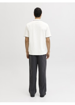 JACK & JONES polo tričko Regular Fit biele