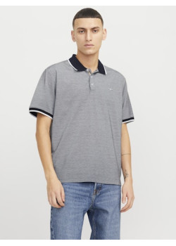 JACK & JONES polo tričko Regular Fit modré