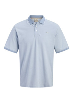 JACK & JONES polo tričko Regular Fit svetlomodré