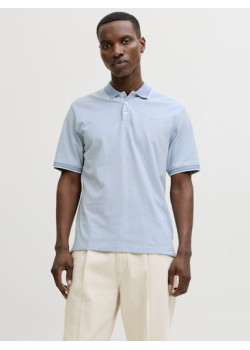 JACK & JONES polo tričko Regular Fit svetlomodré