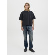 JACK & JONES pánske džínsy uvoľnený strih modré JACK & JONES pánske džínsy uvoľnený strih modré