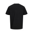 JACK & JONES pánske tričko voľné čierne s potlačou JACK & JONES pánske tričko voľné čierne s potlačou