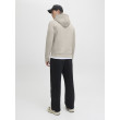 JACK & JONES mikina s kapucňou so zipsom béžová JACK & JONES mikina s kapucňou so zipsom béžová