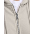 JACK & JONES mikina s kapucňou so zipsom béžová JACK & JONES mikina s kapucňou so zipsom béžová
