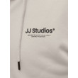 JACK & JONES mikina s kapucňou so zipsom béžová JACK & JONES mikina s kapucňou so zipsom béžová