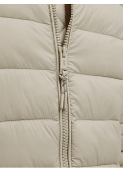 JACK & JONES bunda Puffer béžová