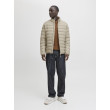 JACK & JONES bunda Puffer béžová JACK & JONES bunda Puffer béžová