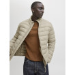 JACK & JONES bunda Puffer béžová JACK & JONES bunda Puffer béžová