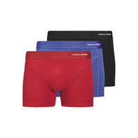 JACK & JONES pánske boxerky 3-balenie krátke s elastickým pásom
