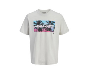 Jack & Jones INDIANA tričko s potlačou sivé