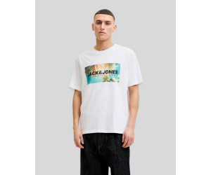 Jack & Jones INDIANA tričko s potlačou biele