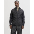 JACK & JONES pánska Hybrid bunda čierna JACK & JONES pánska Hybrid bunda čierna