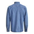 JACK & JONES pánska košeľa slim fit modrá s dlhými rukávmi denim JACK & JONES pánska košeľa slim fit modrá s dlhými rukávmi denim