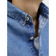 JACK & JONES pánska košeľa slim fit modrá s dlhými rukávmi denim JACK & JONES pánska košeľa slim fit modrá s dlhými rukávmi denim